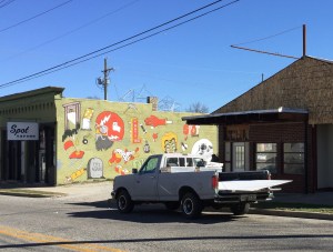 Bakery exterior before